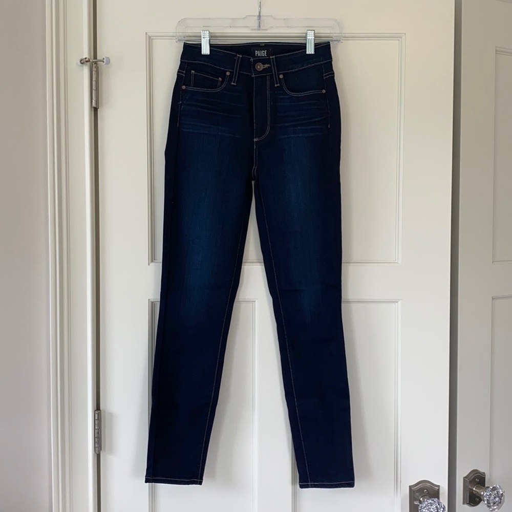 NWT Paige high rise skinny jeans